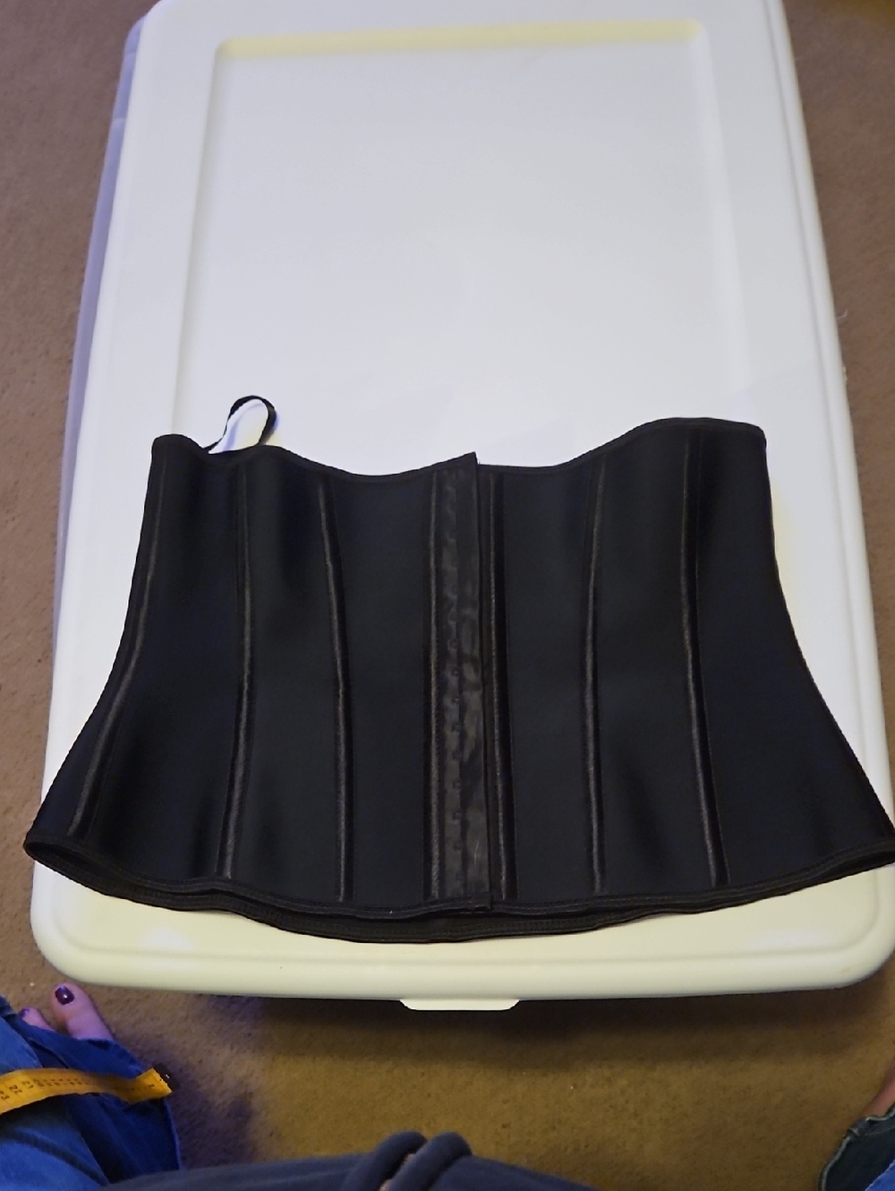 Women's Black Waist Trainer Corset